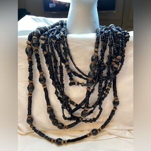 Authentic African Beaded Necklace‎ Made by Hand.